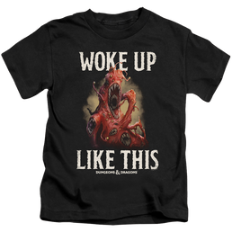 Dungeons & Dragons Woke Like This - Kid's T-Shirt Kid's T-Shirt (Ages 4-7) Dungeons & Dragons   