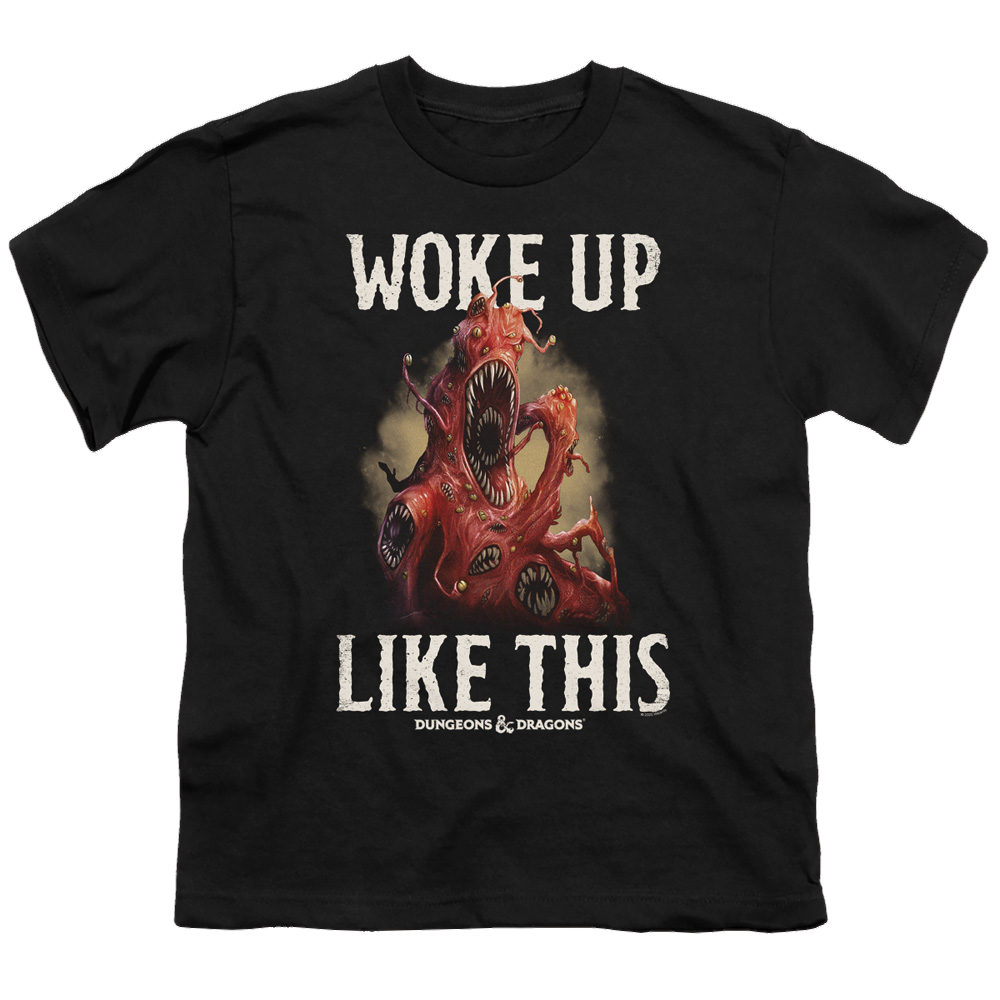 Dungeons & Dragons Woke Like This - Youth T-Shirt Youth T-Shirt (Ages 8-12) Dungeons & Dragons   