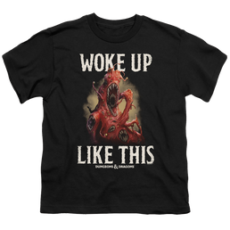 Dungeons & Dragons Woke Like This - Youth T-Shirt Youth T-Shirt (Ages 8-12) Dungeons & Dragons   