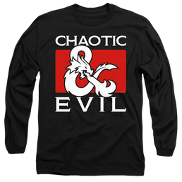 Dungeons & Dragons Chaotic Evil - Men's Long Sleeve T-Shirt Men's Long Sleeve T-Shirt Dungeons & Dragons   