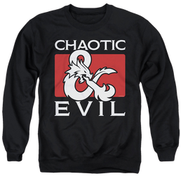 Dungeons & Dragons Chaotic Evil - Men's Crewneck Sweatshirt Men's Crewneck Sweatshirt Dungeons & Dragons   