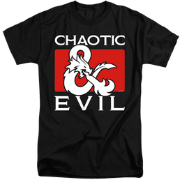Dungeons & Dragons Chaotic Evil - Men's Tall Fit T-Shirt Men's Tall Fit T-Shirt Dungeons & Dragons   