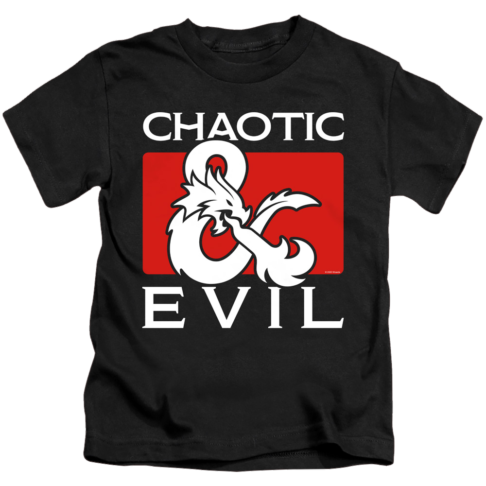 Dungeons & Dragons Chaotic Evil - Kid's T-Shirt Kid's T-Shirt (Ages 4-7) Dungeons & Dragons   