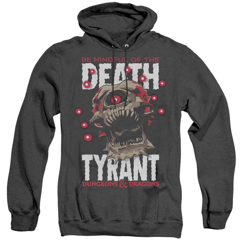 Dungeons & Dragons Death Tyrant - Heather Pullover Hoodie Heather Pullover Hoodie Dungeons & Dragons   