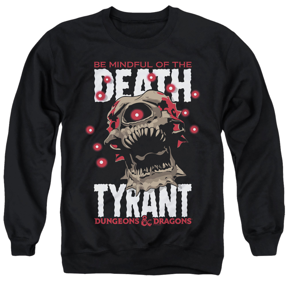 Dungeons & Dragons Death Tyrant - Men's Crewneck Sweatshirt Men's Crewneck Sweatshirt Dungeons & Dragons   