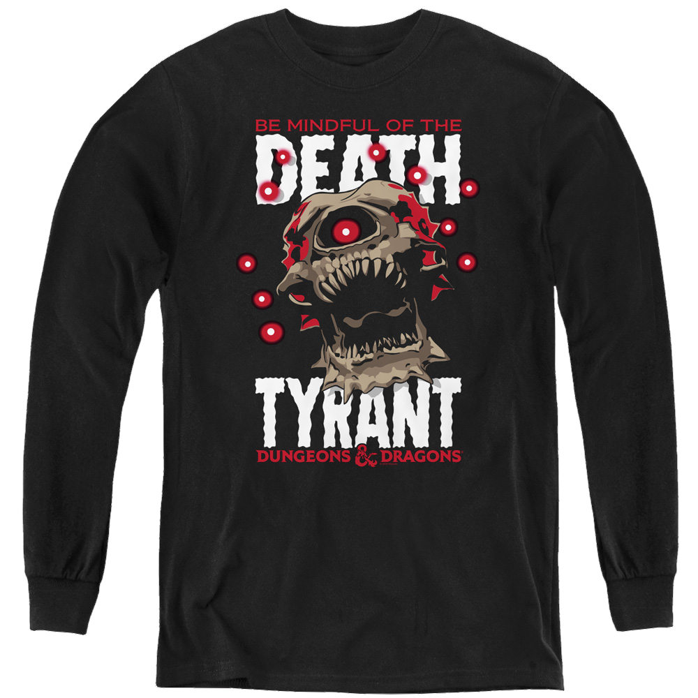Dungeons & Dragons Death Tyrant - Youth Long Sleeve T-Shirt Youth Long Sleeve T-Shirt Dungeons & Dragons   