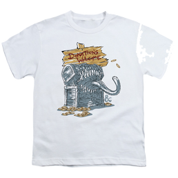 Dungeons & Dragons Donations Welcome Mimic - Youth T-Shirt Youth T-Shirt (Ages 8-12) Dungeons & Dragons   