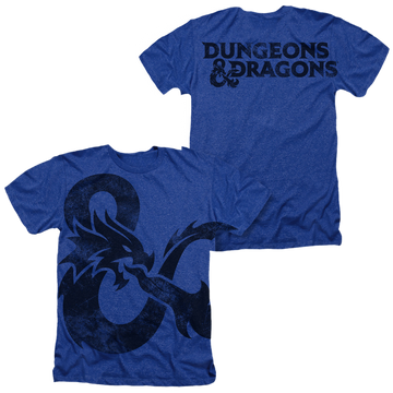 Dungeons & Dragons Giant Ampersand - Men's All-Over Heather T-Shirt Men's All-Over Heather T-Shirt Dungeons & Dragons   