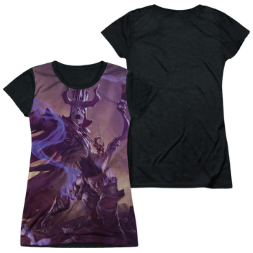Dungeons & Dragons Dm Cover juniors black back t-shirt