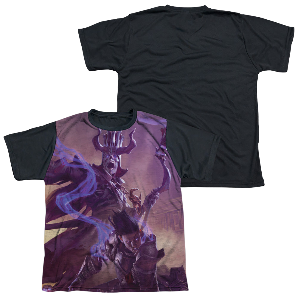 Dungeons & Dragons Dm Cover - Youth Black Back T-Shirt Youth Black Back T-Shirt (Ages 8-12) Dungeons & Dragons   