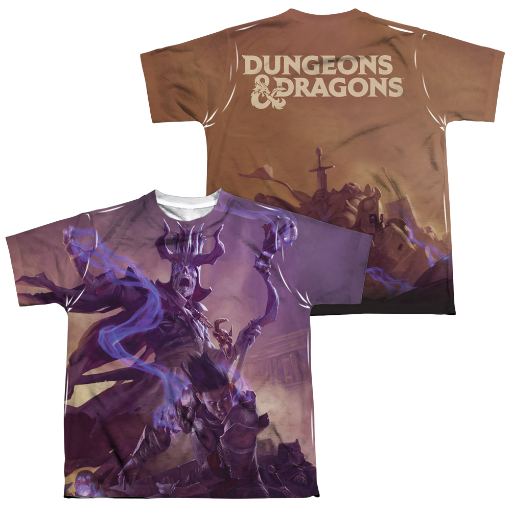 Dungeons & Dragons Dm Cover - Youth All-Over Print T-Shirt Youth All-Over Print T-Shirt (Ages 8-12) Dungeons & Dragons   