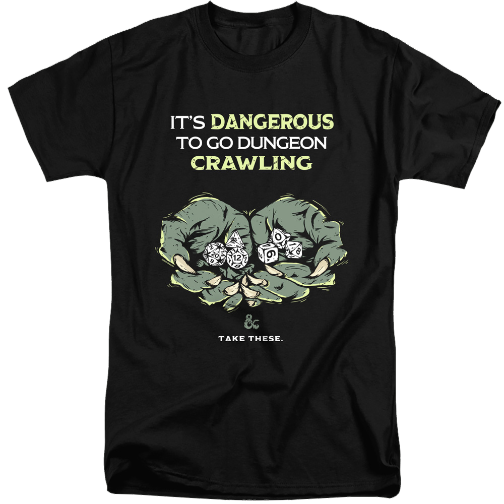 Dungeons & Dragons Dangerous To Go Alone - Men's Tall Fit T-Shirt Men's Tall Fit T-Shirt Dungeons & Dragons   