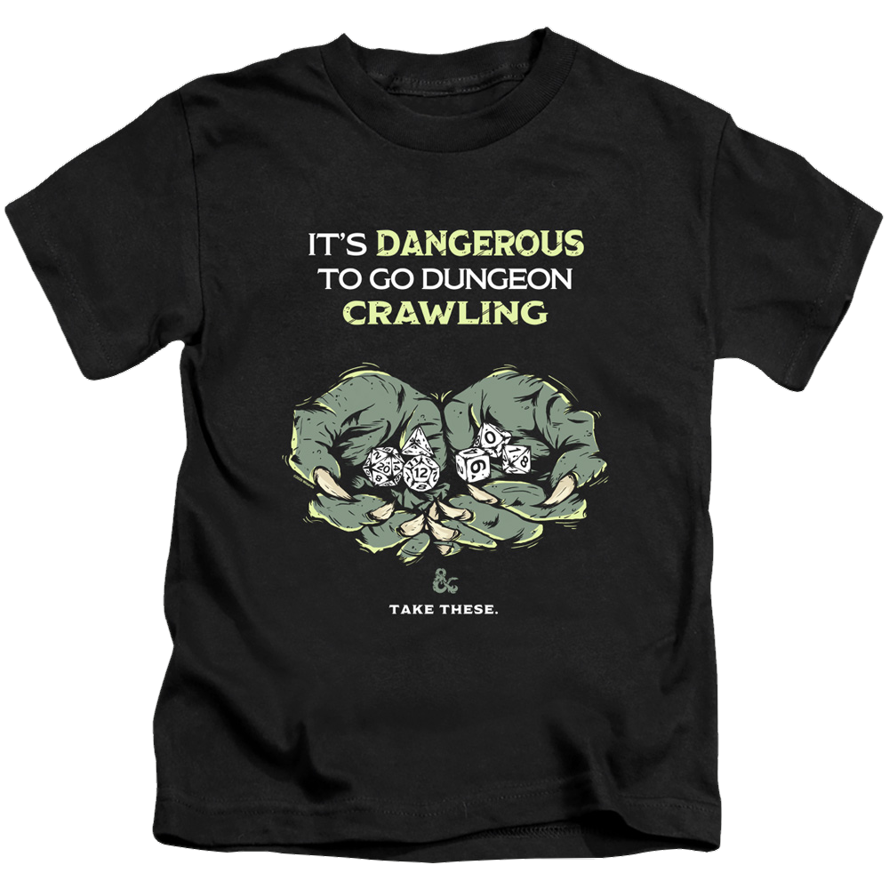 Dungeons & Dragons Dangerous To Go Alone - Kid's T-Shirt Kid's T-Shirt (Ages 4-7) Dungeons & Dragons   