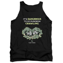 Dungeons & Dragons Dangerous To Go Alone - Men's Tank Top Men's Tank Dungeons & Dragons   