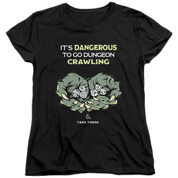 Dungeons & Dragons Dangerous To Go Alone - Women's T-Shirt Women's T-Shirt Dungeons & Dragons   