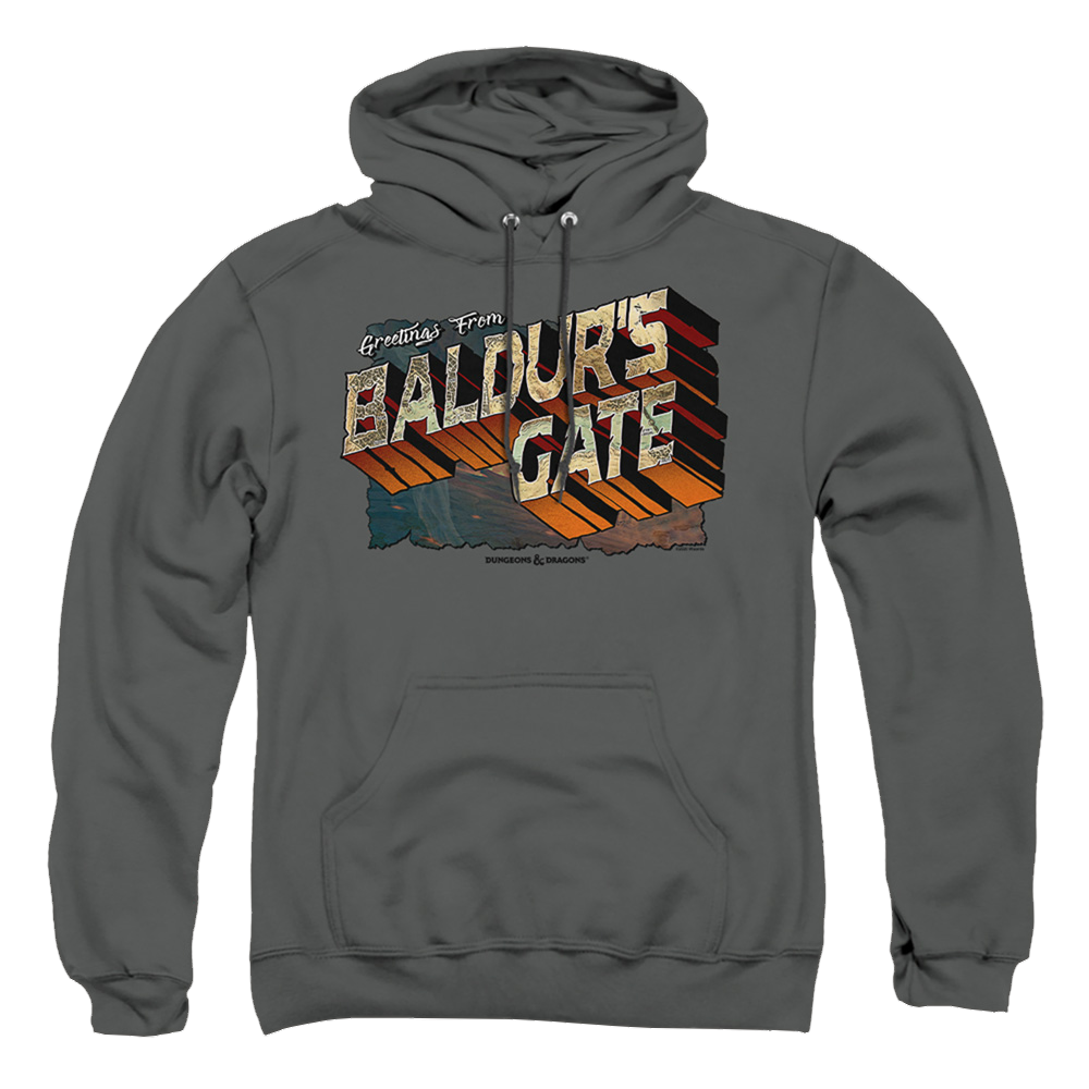 Dungeons & Dragons Baldurs Gate - Pullover Hoodie Pullover Hoodie Dungeons & Dragons   