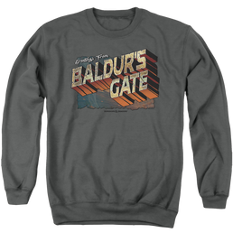 Dungeons & Dragons Baldurs Gate - Men's Crewneck Sweatshirt Men's Crewneck Sweatshirt Dungeons & Dragons   
