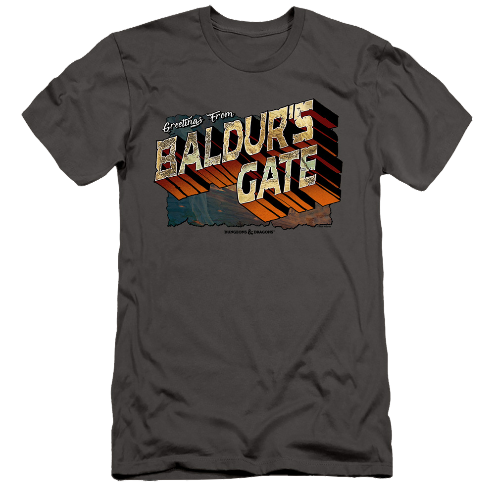 Dungeons & Dragons Baldurs Gate - Men's Slim Fit T-Shirt Men's Slim Fit T-Shirt Dungeons & Dragons   