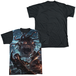 Dungeons & Dragons Monster Manual Cover - Men's Black Back T-Shirt Men's Black Back T-Shirt Dungeons & Dragons   