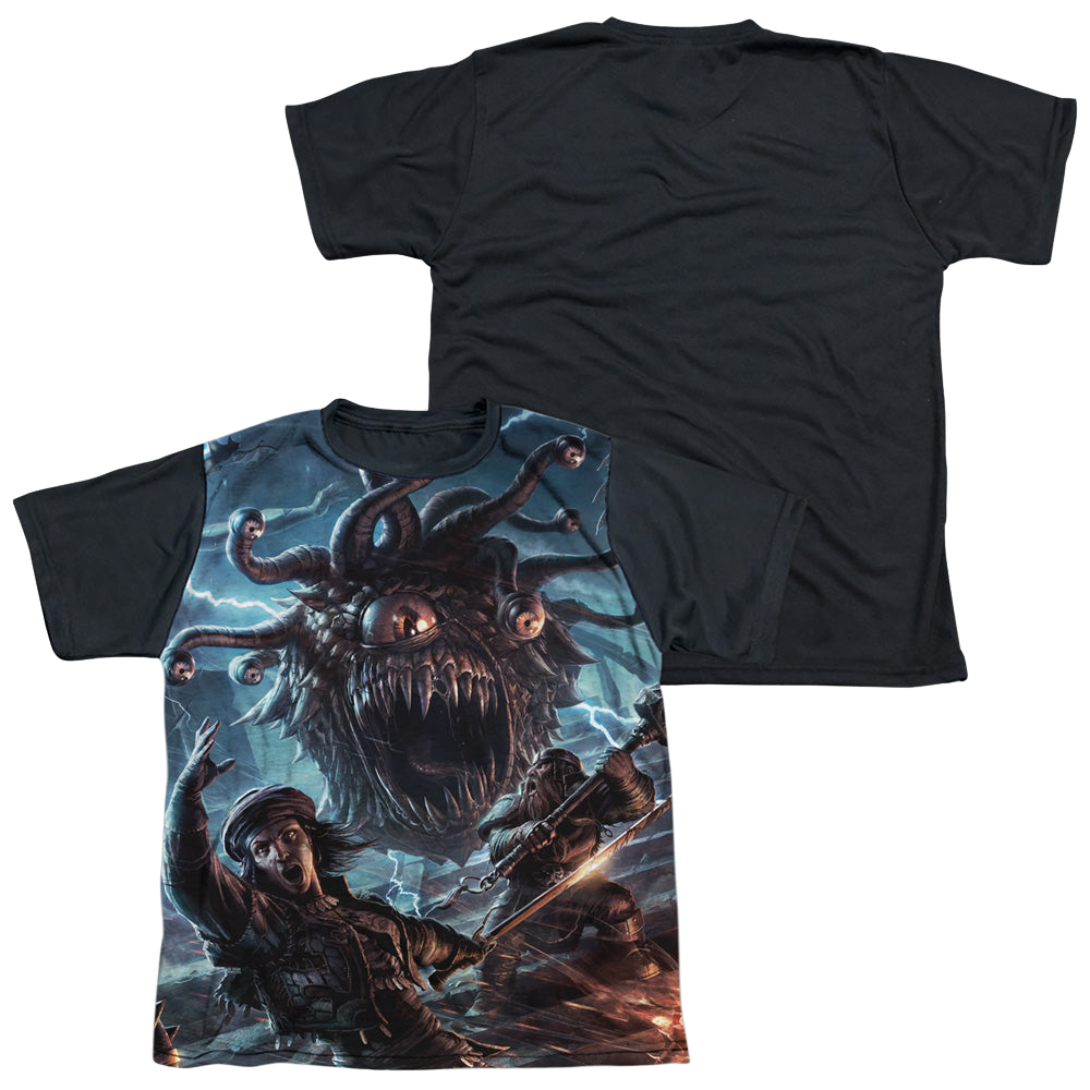 Dungeons & Dragons Monster Manual Cover - Youth Black Back T-Shirt Youth Black Back T-Shirt (Ages 8-12) Dungeons & Dragons   