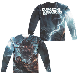 Dungeons & Dragons Monster Manual Cover - Men's All-Over Print Long Sleeve Men's All-Over Print Long Sleeve Dungeons & Dragons   