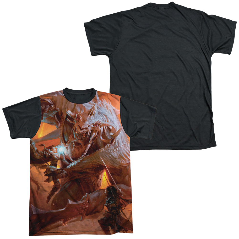 Dungeons & Dragons Players Handbook Cover - Men's Black Back T-Shirt Men's Black Back T-Shirt Dungeons & Dragons   