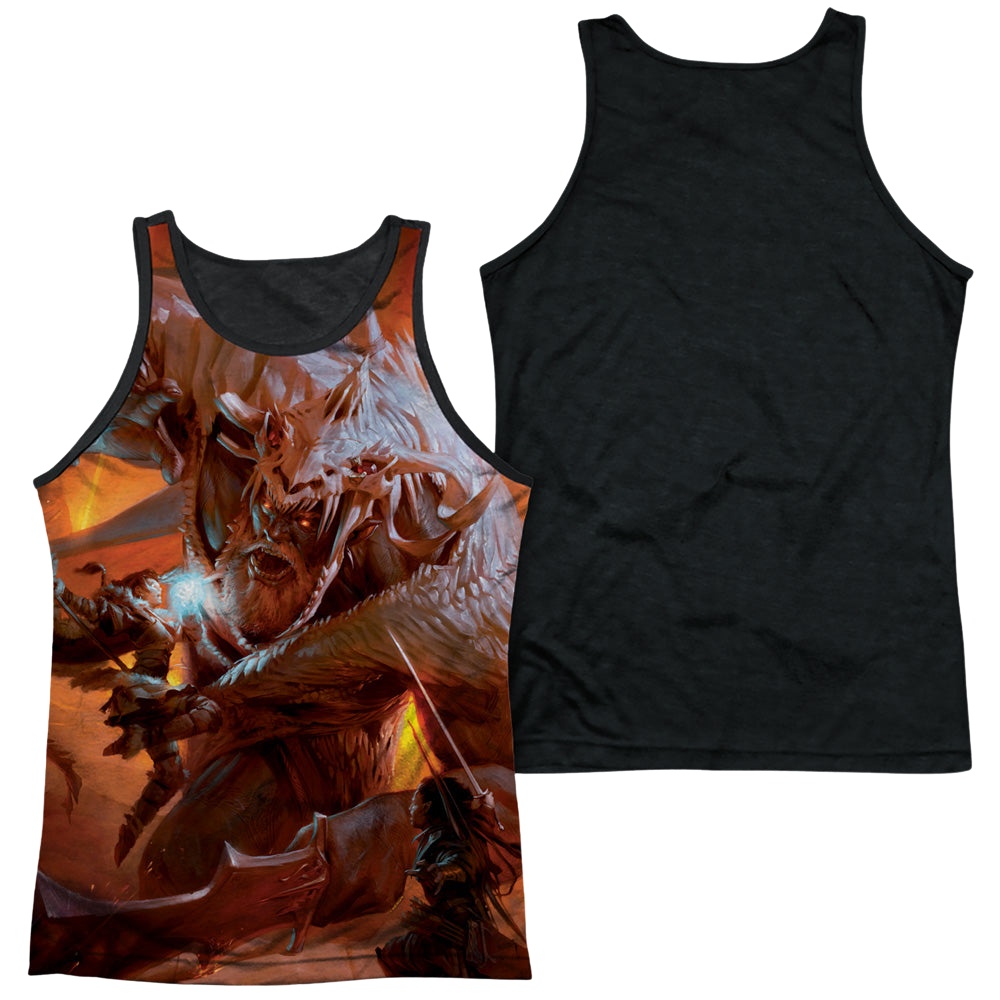 Dungeons & Dragons Players Handbook Cover - Men's Black Back Tank Top Men's Black Back Tank Dungeons & Dragons   