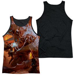 Dungeons & Dragons Players Handbook Cover - Men's Black Back Tank Top Men's Black Back Tank Dungeons & Dragons   