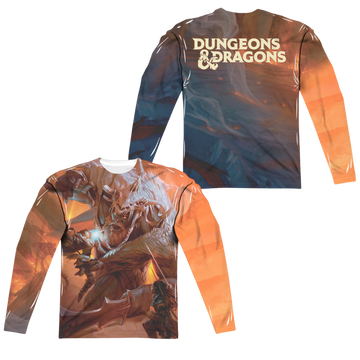 Dungeons & Dragons Players Handbook Cover men's all-over print long sleeve