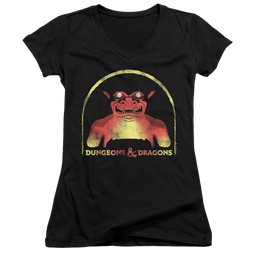 Dungeons & Dragons Old School - Juniors V-Neck T-Shirt Juniors V-Neck T-Shirt Dungeons & Dragons   
