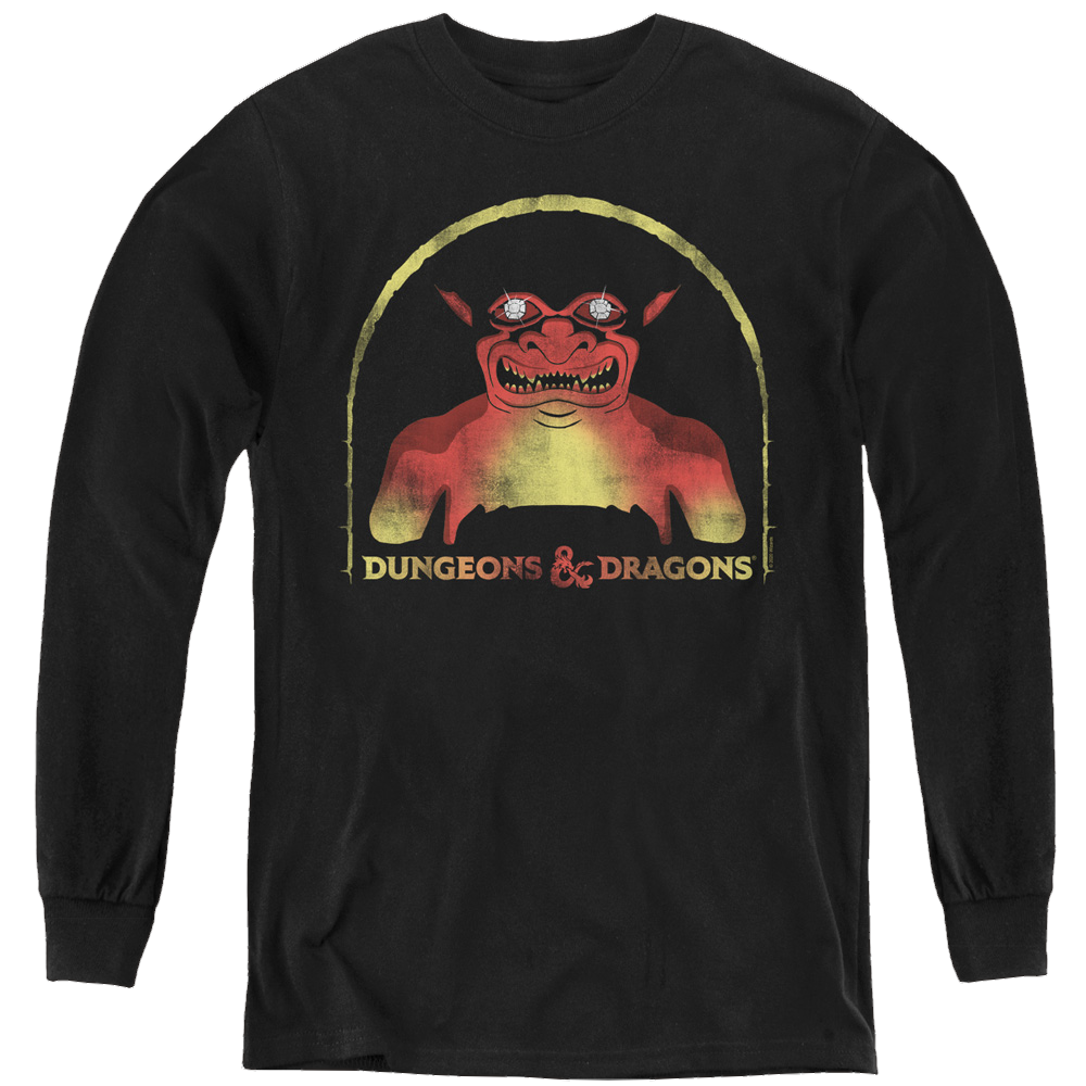 Dungeons & Dragons Old School - Youth Long Sleeve T-Shirt Youth Long Sleeve T-Shirt Dungeons & Dragons   