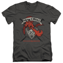 Dungeons & Dragons How I Roll D And D - Men's V-Neck T-Shirt Men's V-Neck T-Shirt Dungeons & Dragons   