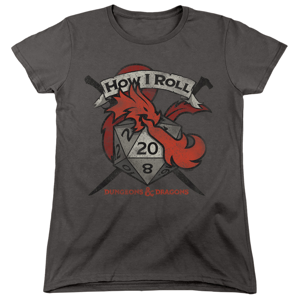 Dungeons & Dragons How I Roll D And D - Women's T-Shirt Women's T-Shirt Dungeons & Dragons   