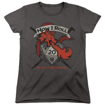 Dungeons & Dragons How I Roll D And D - Women's T-Shirt Women's T-Shirt Dungeons & Dragons   