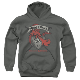 Dungeons & Dragons How I Roll D And D - Youth Hoodie Youth Hoodie (Ages 8-12) Dungeons & Dragons   