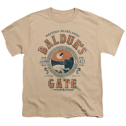 Dungeons & Dragons Baldurs Gate Resort - Youth T-Shirt Youth T-Shirt (Ages 8-12) Dungeons & Dragons   