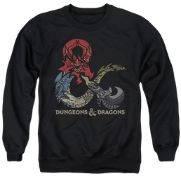 Dungeons & Dragons Dragons In Dragons - Men's Crewneck Sweatshirt Men's Crewneck Sweatshirt Dungeons & Dragons   