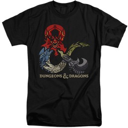 Dungeons & Dragons Dragons In Dragons - Men's Tall Fit T-Shirt Men's Tall Fit T-Shirt Dungeons & Dragons   