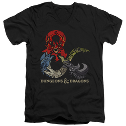 Dungeons & Dragons Dragons In Dragons - Men's V-Neck T-Shirt Men's V-Neck T-Shirt Dungeons & Dragons   
