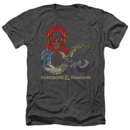Dungeons & Dragons Dragons In Dragons - Men's Heather T-Shirt Men's Heather T-Shirt Dungeons & Dragons   