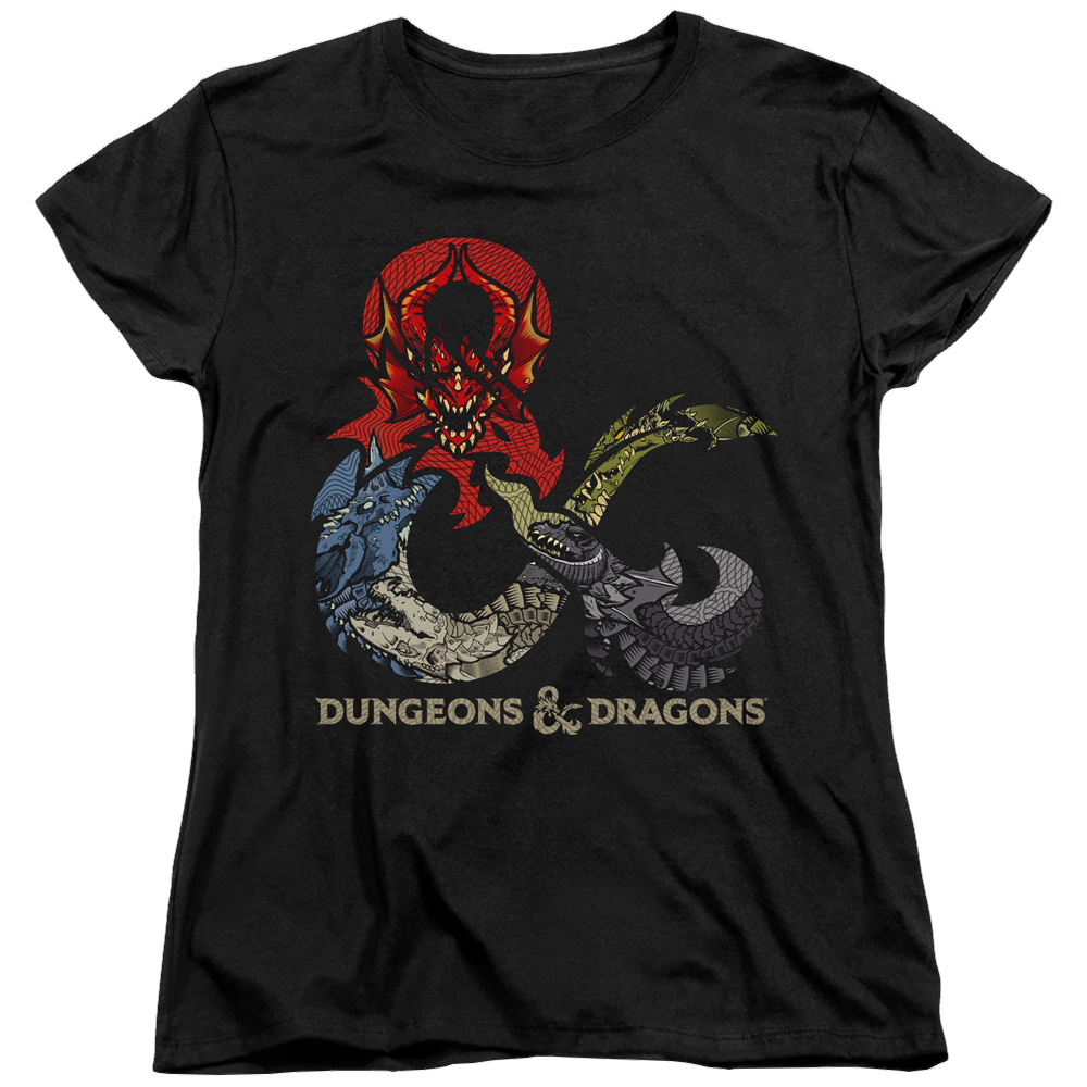 Dungeons & Dragons Dragons In Dragons - Women's T-Shirt Women's T-Shirt Dungeons & Dragons   