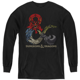 Dungeons & Dragons Dragons In Dragons - Youth Long Sleeve T-Shirt Youth Long Sleeve T-Shirt Dungeons & Dragons   