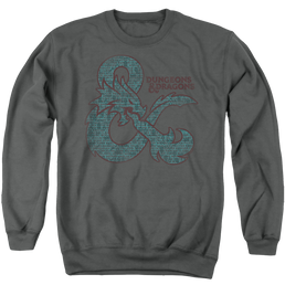 Dungeons & Dragons Ampersand Classes - Men's Crewneck Sweatshirt Men's Crewneck Sweatshirt Dungeons & Dragons   
