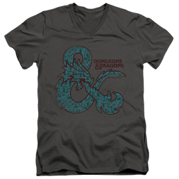 Dungeons & Dragons Ampersand Classes - Men's V-Neck T-Shirt Men's V-Neck T-Shirt Dungeons & Dragons   
