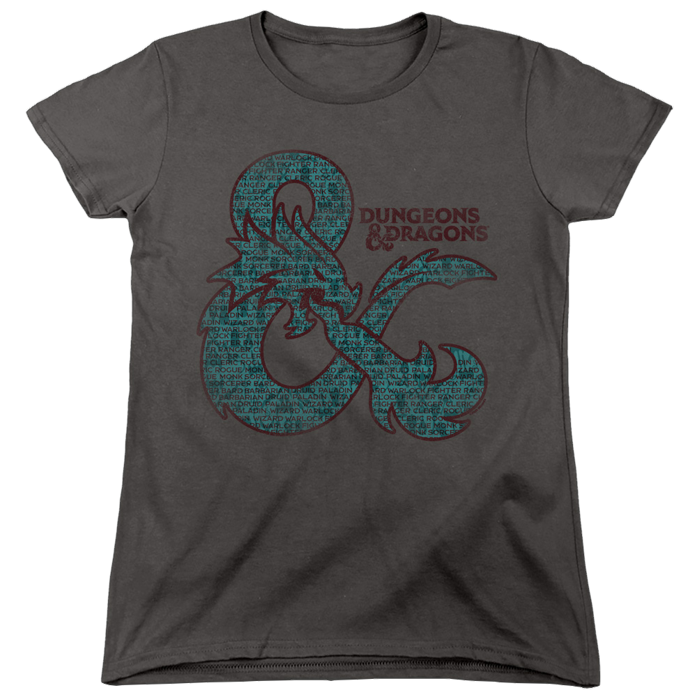Dungeons & Dragons Ampersand Classes - Women's T-Shirt Women's T-Shirt Dungeons & Dragons   