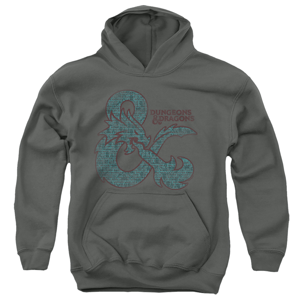 Dungeons & Dragons Ampersand Classes - Youth Hoodie Youth Hoodie (Ages 8-12) Dungeons & Dragons   