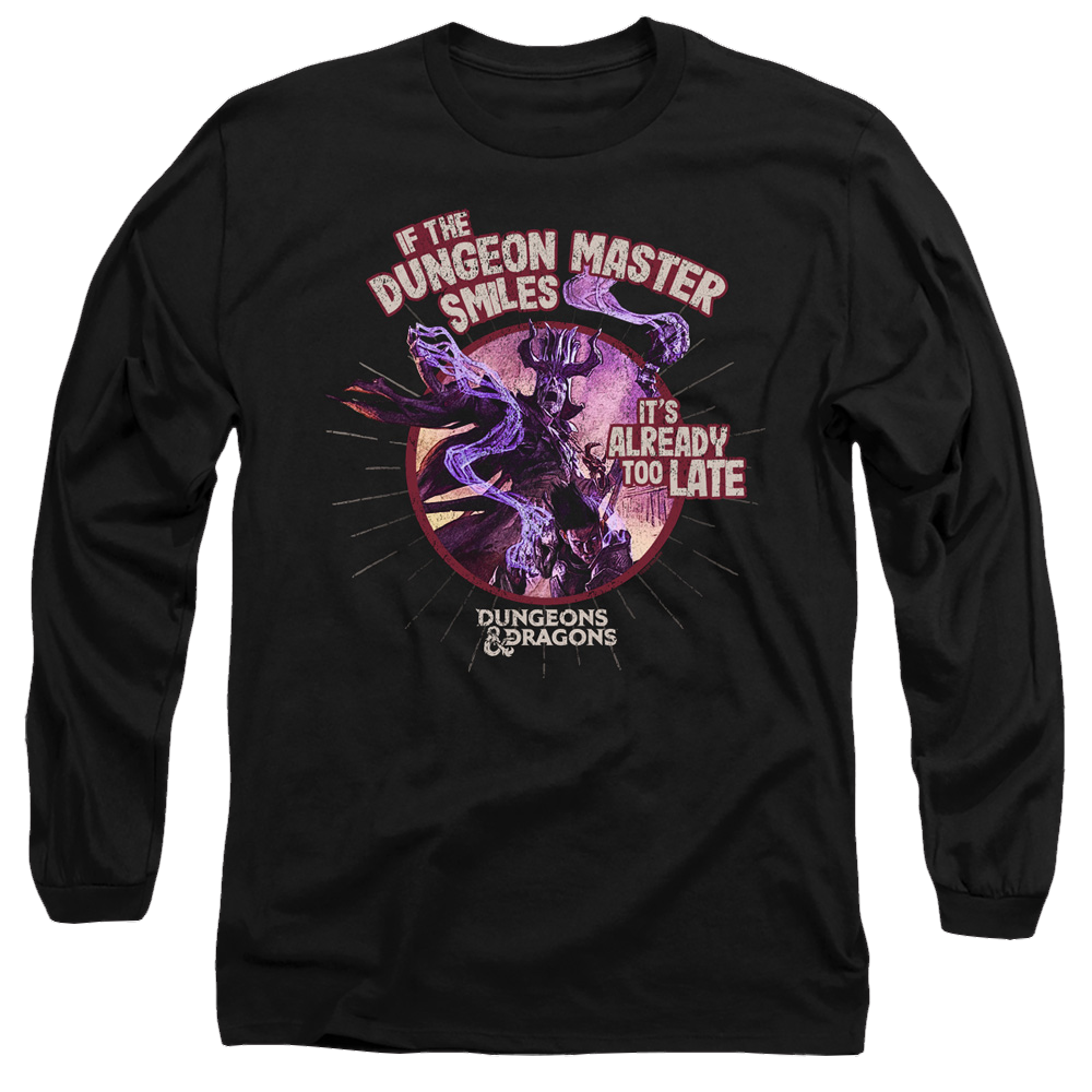 Dungeons & Dragons Dungeon Master Smiles - Men's Long Sleeve T-Shirt Men's Long Sleeve T-Shirt Dungeons & Dragons   