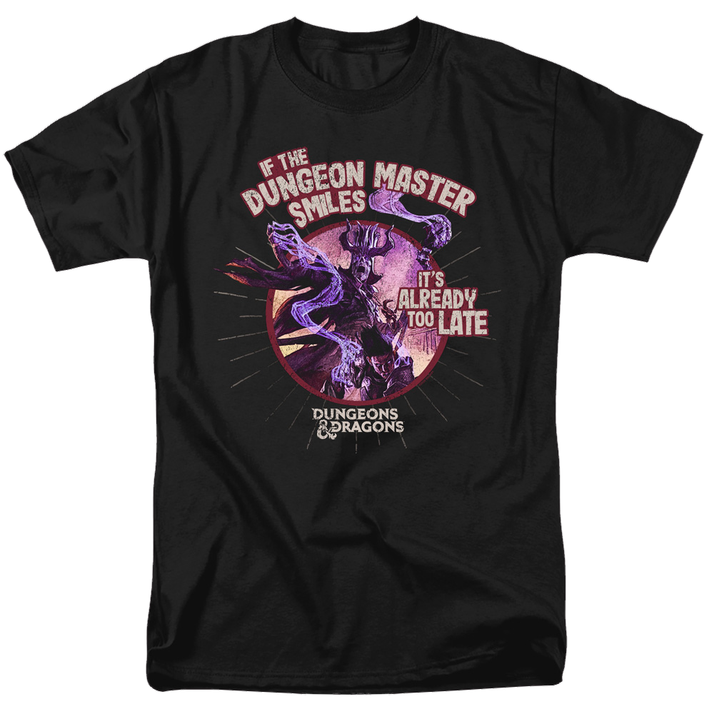 Dungeons & Dragons Dungeon Master Smiles - Men's Regular Fit T-Shirt Men's Regular Fit T-Shirt Dungeons & Dragons   