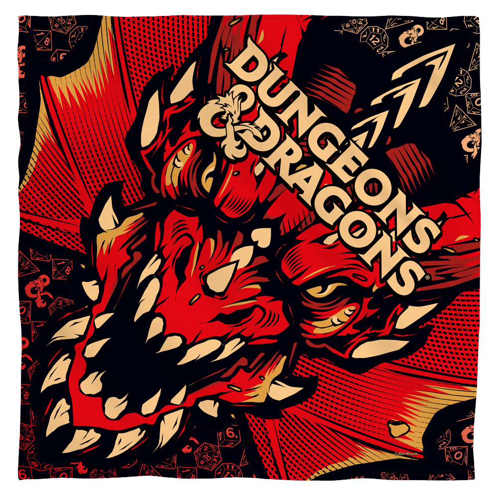 Dungeons & Dragons Dragon - Bandana Bandanas Dungeons & Dragons   