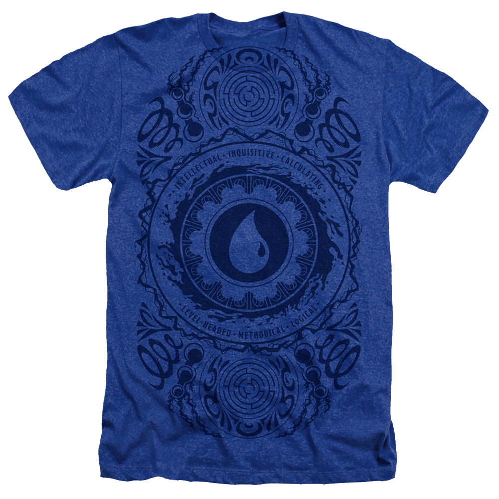 Magic the Gathering Blue Mana - Men's All-Over Heather T-Shirt Men's All-Over Heather T-Shirt Magic the Gathering   
